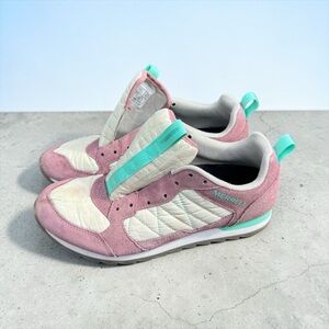 Merrell Women's Alpine Hiking Sneakers 9 Low Top Burlwood Pink, J002600